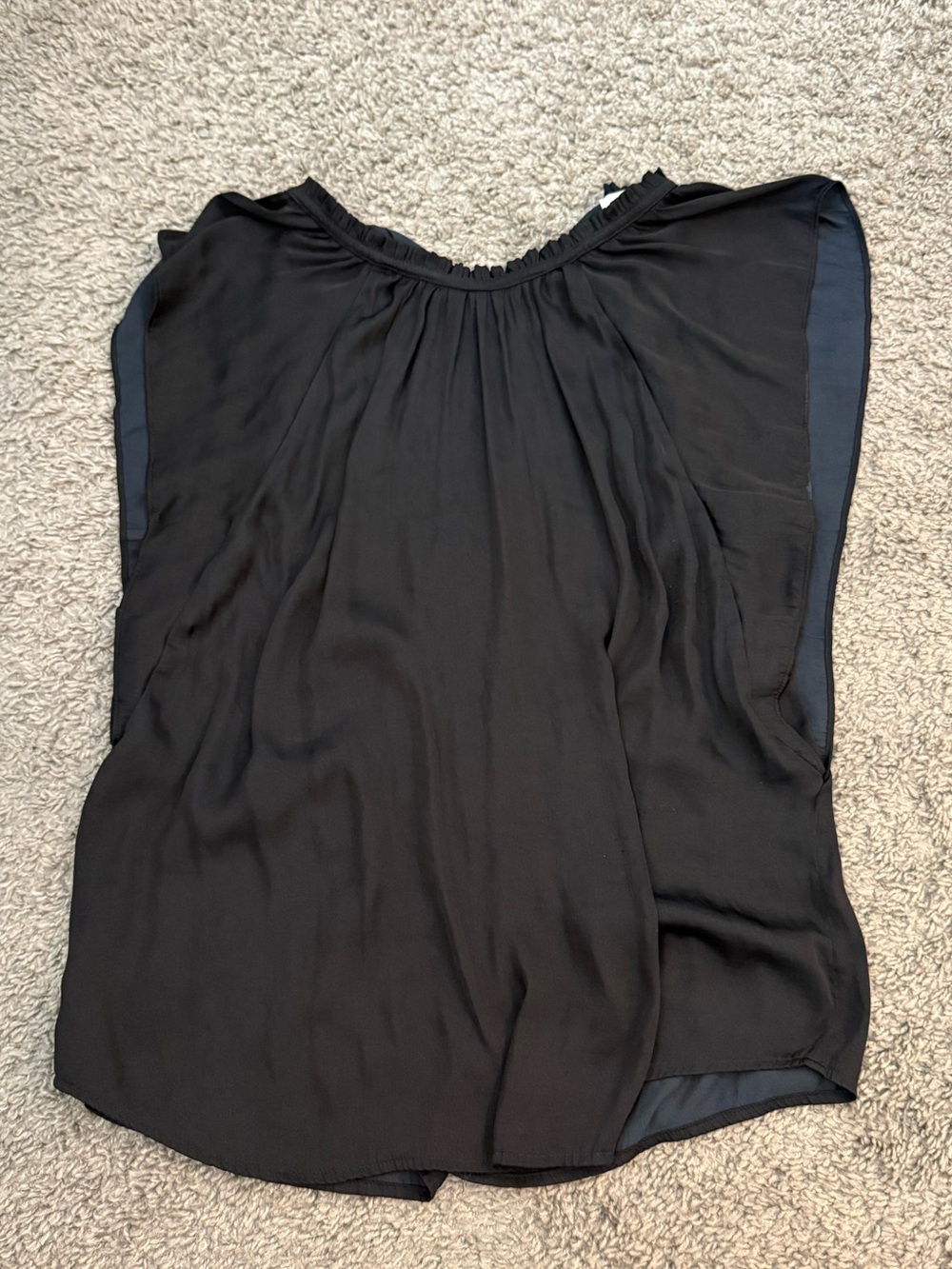 LOFT black womens dress shirt